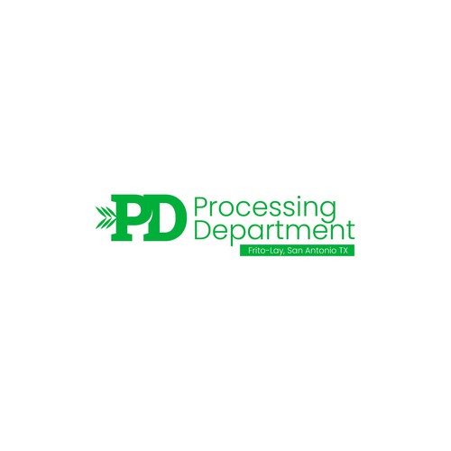 Logo for Processing Department at Frito-Lay, San Antonio TX Design by raffi,...