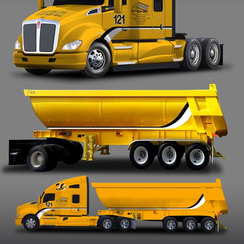 Make a new design for ZARFER trucks. Design by MasterWraps™