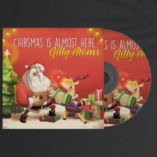 Make artwork for my kids Christmas CD! Design von Manzanocoli