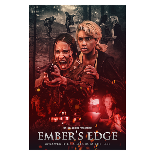 EMBERS EDGE - Captivating Movie Poster for our Thriller / Suspense / Drama Design by Ryasik Design