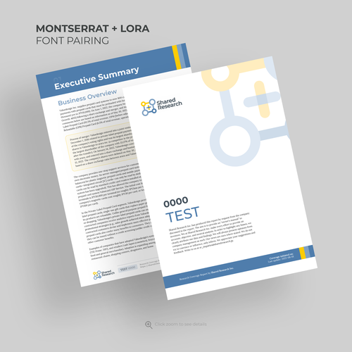 New PDF designs for Company Report Design by Dailygraph⚡️