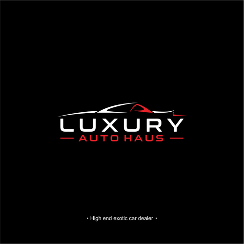 Looking for a classy and sophisticated modern logo for exotic car dealership that stands out Design by Rohmart✎