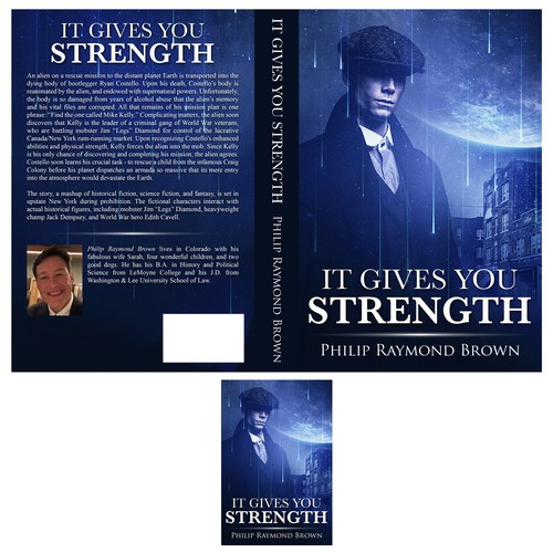 Science Fiction/Historical Fiction Book Cover Design by Chameleonstudio74