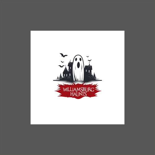 Diseño de Haunted Logo Contest de danc