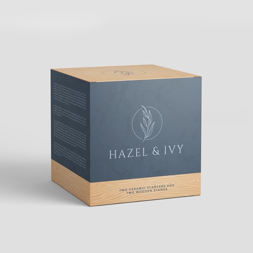 High end mid century modern planter and stand elegant box design Design by Rusmanhadi