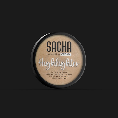 Sacha Luminating Cream Highlighter Design by Baba Gafarov