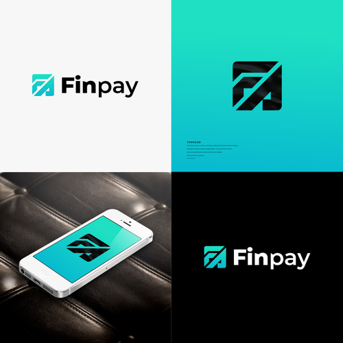 Design for Finpay payment App Logo Design by t o p s c o r