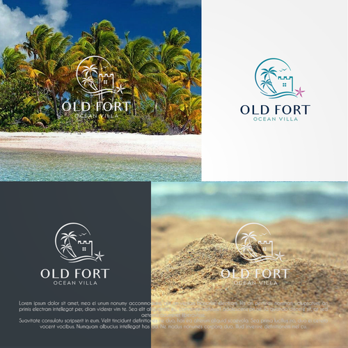 Design a logo for this spectacular Bahamas vacation home. Design by pixelgarden