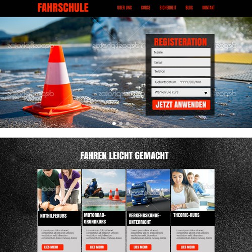 WordPress theme design contest entry by DezignManiac