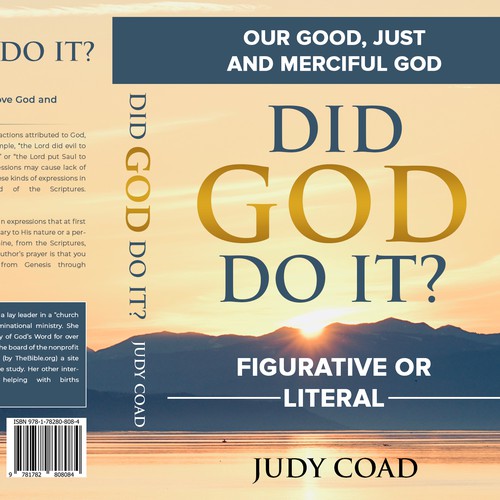 Design book cover and e-book cover  for book showing the goodness of God Design by CurveSky™ ☑️