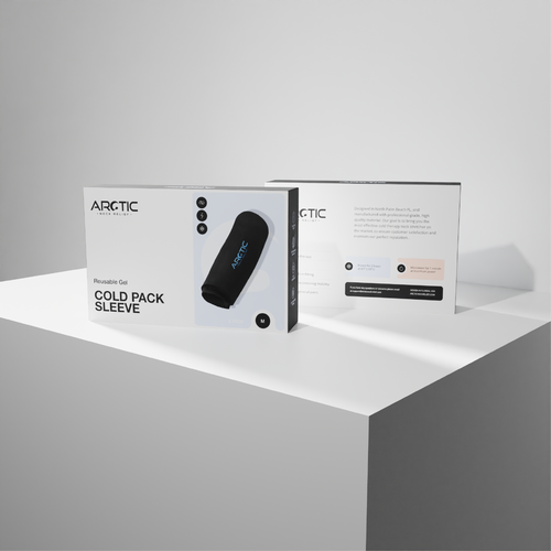 Package Design for Cold Compression Ice Sleeve Design by Julia Arnhem