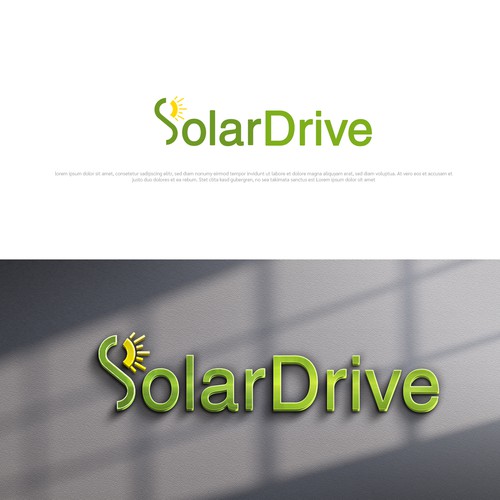 Logo design for new CRM, SolarDrive Design by Aj-Design-Tree