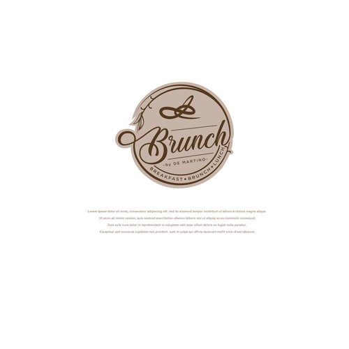 Attractive and Memorable Logo - Just like our food Design by Febry Electra™