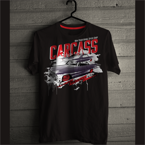 carcass heartwork t shirt