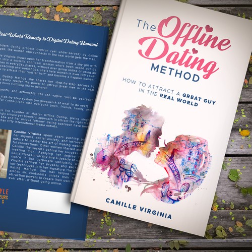 Design di Book Cover for The Offline Dating Method Needed di Nadun Prabodana