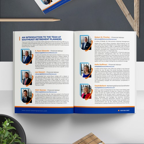 Design Brochure for Prospects - Southeast Retirement Planners Design by Jenny26