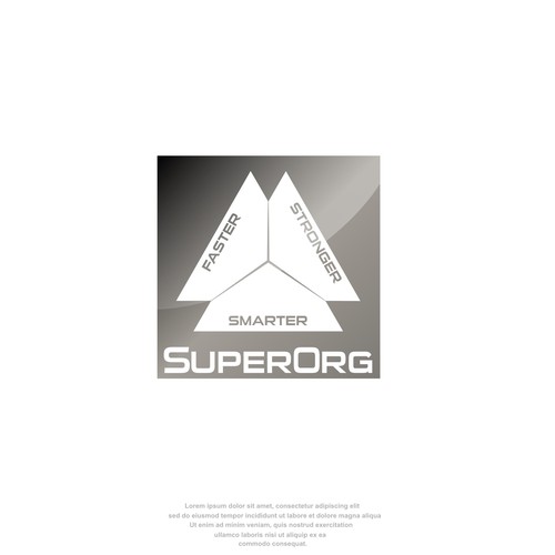 Logo to depict organizational intelligence, speed, and strength to enable CEO success. Design by Creafyx