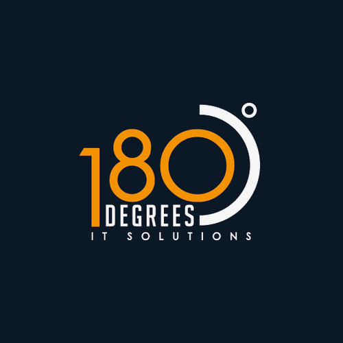 New logo wanted for 180 Degrees IT Solutions Réalisé par tykw