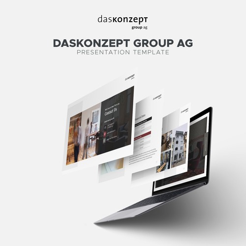 PowerPoint template contest entry by Dailygraph⚡️