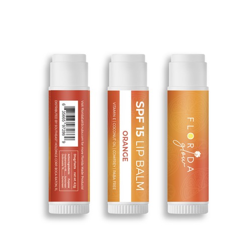 SPF Lip Balm Re-design Design by creationMB