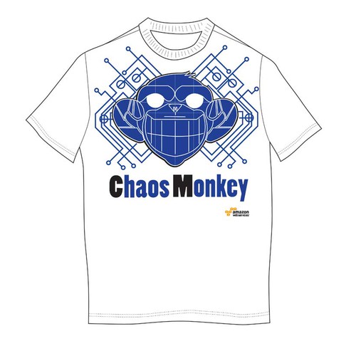 Design the Chaos Monkey T-Shirt Diseño de Javamelo