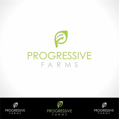 Strong logo design for Progressive Farms Design by optimistic86