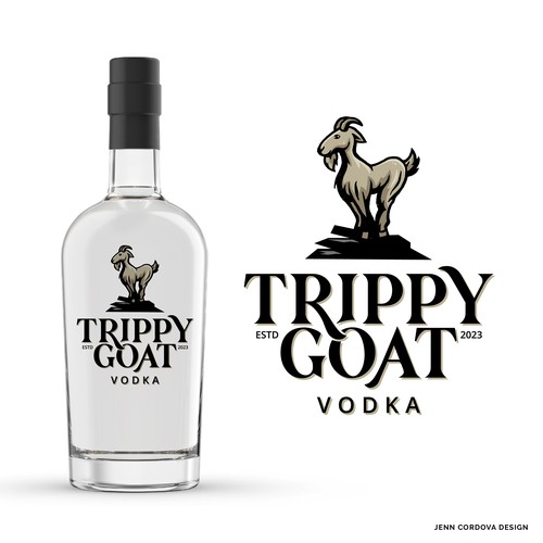 New Vodka Brand Logo Design Design by JennCordovaDesign