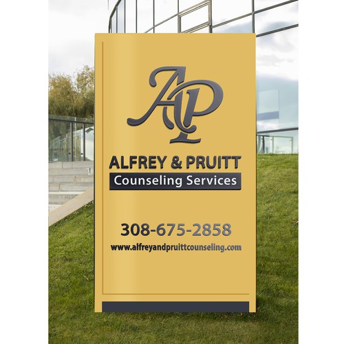 Design di We Need a Professional Street-Facing Sign for Our New Counseling Location di nesliirmak
