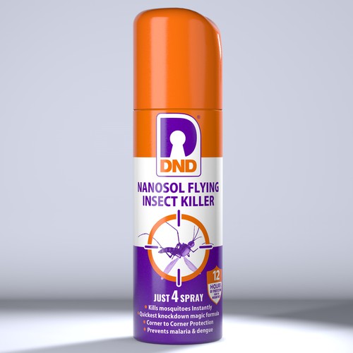 Design a standout label for a Super Effective Insect Killer Spray Design réalisé par P.D.S.