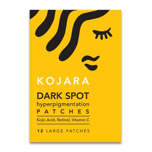 DARK SPOT PATCH PACKAGING Design by ve_sta