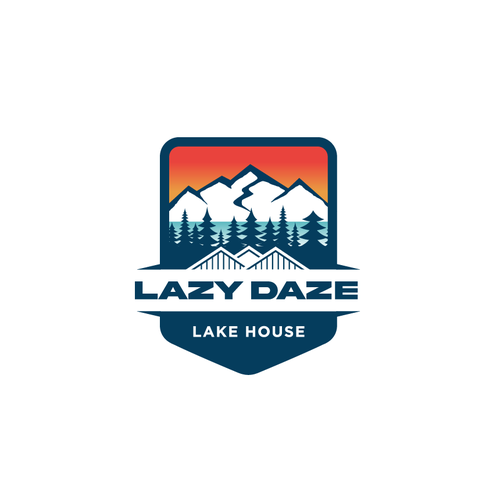 Lake House rental logo Design by rulasic