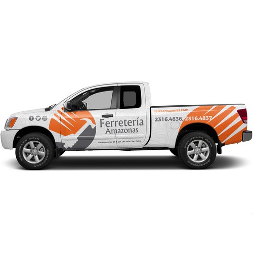 Car, truck or van wrap contest entry by Haris808