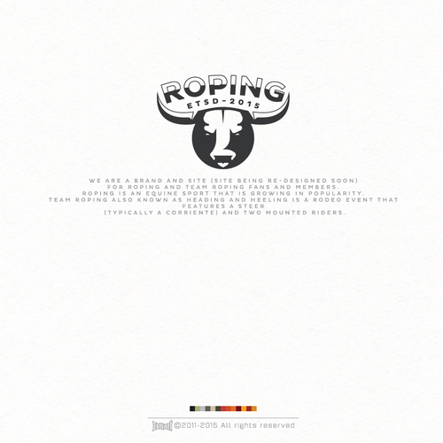 Create an edgy, western, updated and cool: Roping.com logo | Logo ...