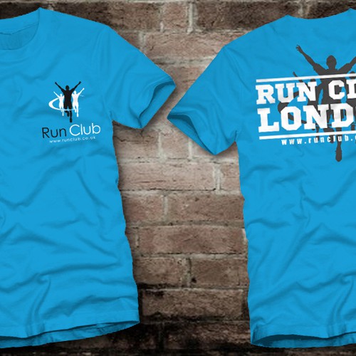 t-shirt design for Run Club London デザイン by PrimeART