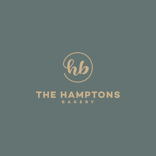 The Hamptons Bakery Logo Design by Milan Kojic Art