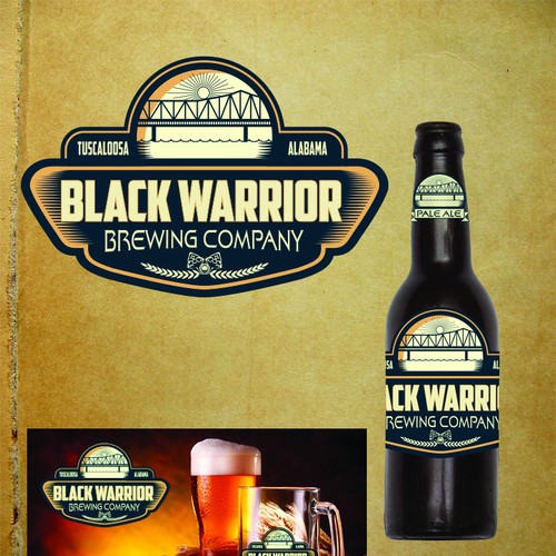Black Warrior Brewing Company needs a new logo Réalisé par AP Design Co.