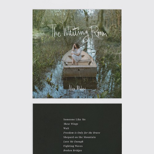 Design a music album cover for an female Americana artist in Nashville! Design by desainbagus3