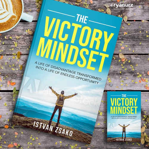 Design a powerful "Victory Mindset" book cover [no boring designers allowed!] Design réalisé par ryanurz