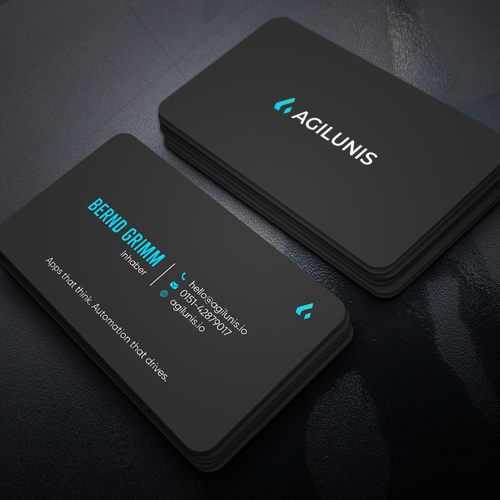 Business card contest entry by Xclusive16