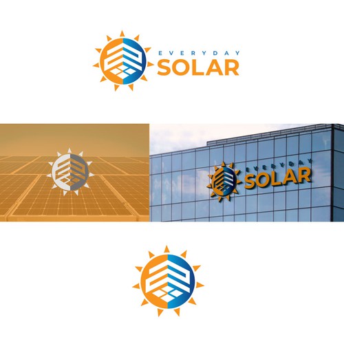 Everyday Solar Logo Design Design by zainartz