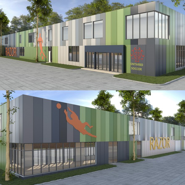 Design by iva studio titled "razor ontario soccer "