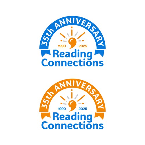 99NONPROFITS WINNER: 35th Year Anniversary Upgraded Logo Design by Limitless Design Std