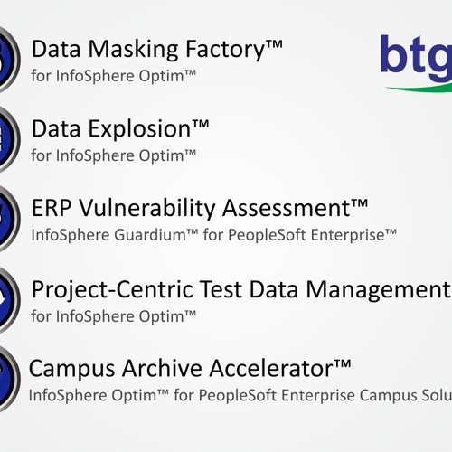 IBM Partner needs 5 product logos/icons Design by mas tanto