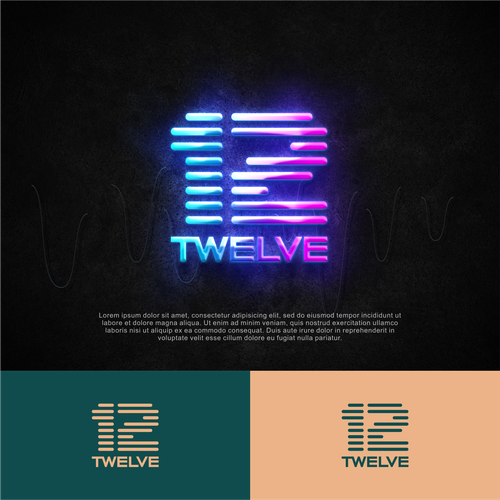 Diseño de Design a Minimalistic and Sophisticated Logo & Brand Identity Pack for 'Twelve' Guesthouse in Bali" de Ikan Tuna