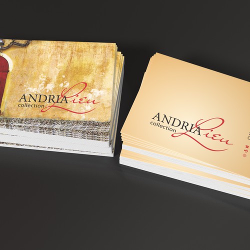 Create the next business card design for Andria Lieu Diseño de buleuleon