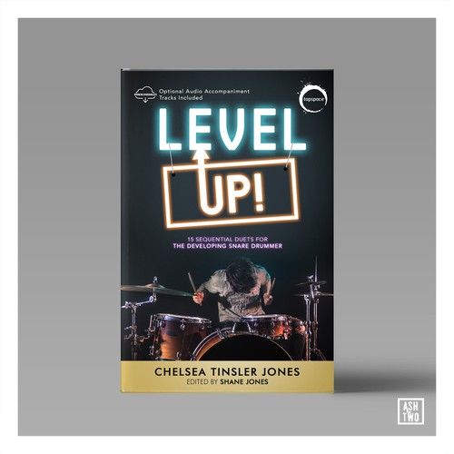 Level Up! book cover Design by ash_two