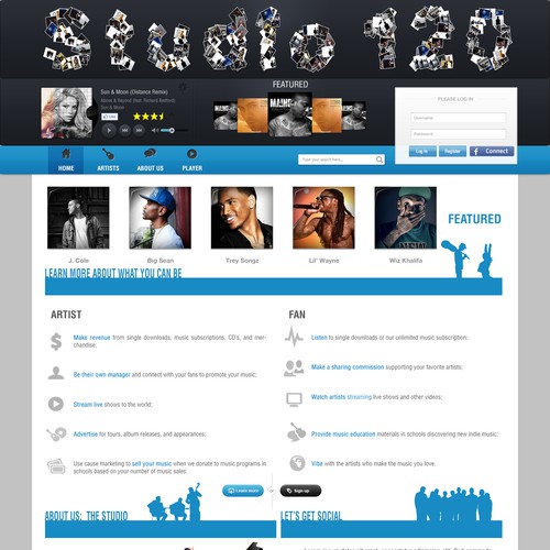Help Studio120 with a new website design Diseño de ElvisChristian