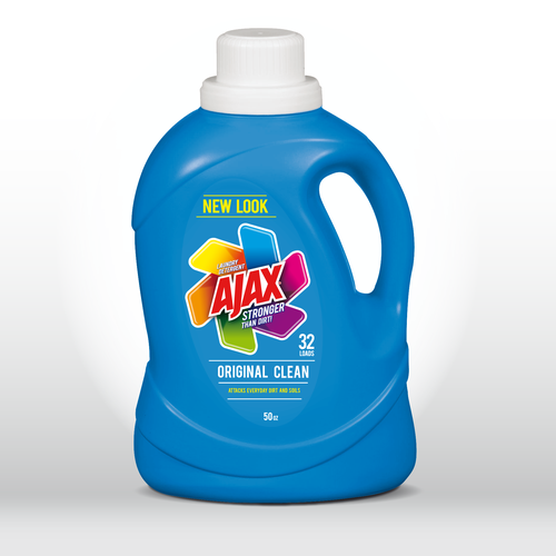 Ajax® Laundry Detergent Packaging Revamp Design by Mark Boneman