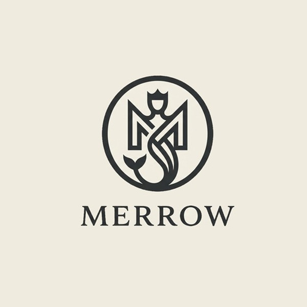 Design by DAROSE titled "Merrow — Premium Home Textiles Wordmark & Emblem"