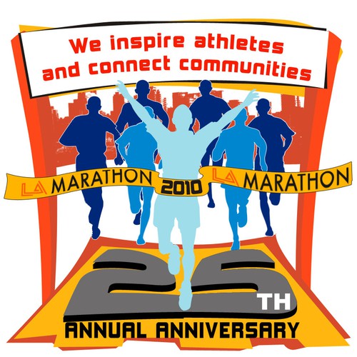 LA Marathon Design Competition Design by ropiana